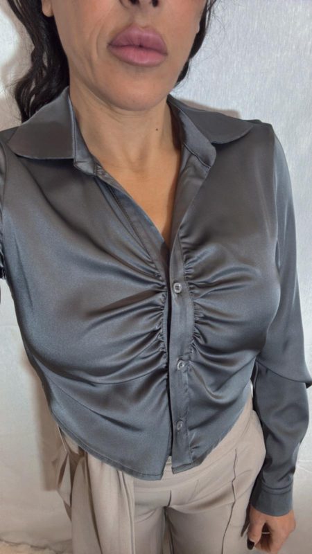 Camicia in satin