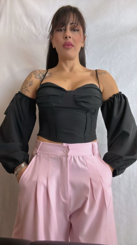 Top Ginevra Nero