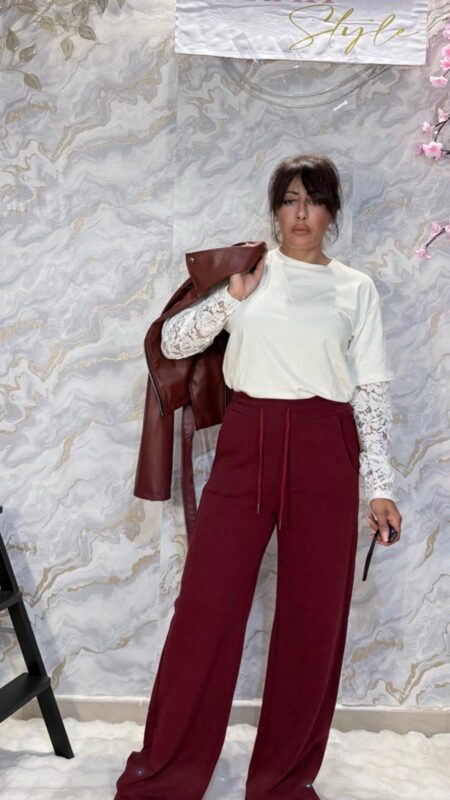 Jogger Bordeaux