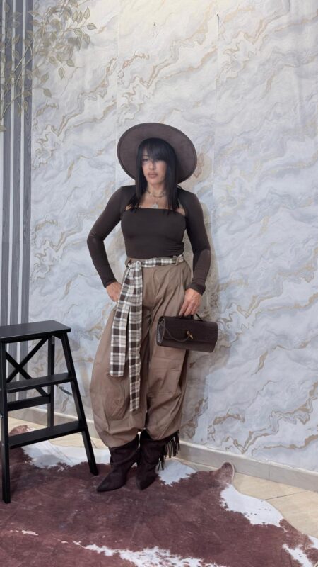 Pantalone Reeva Nocciola
