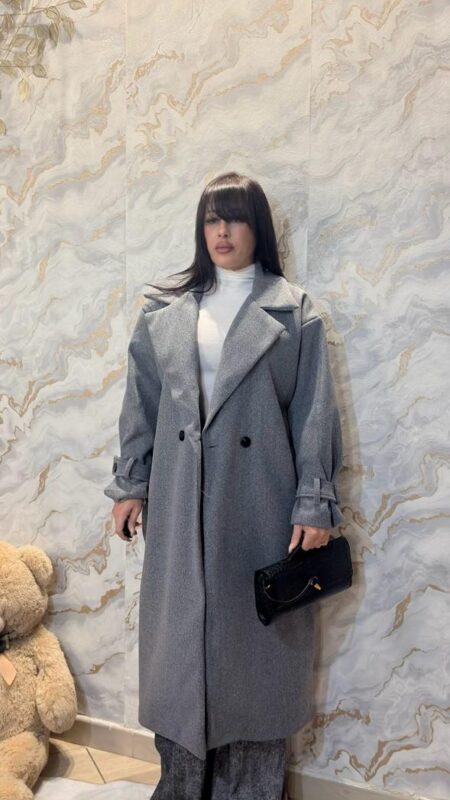 Cappotto Long Grigio