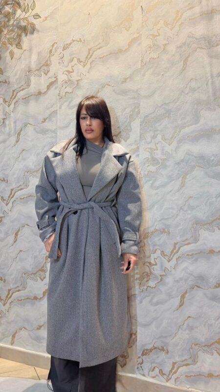 Cappotto Long Grigio