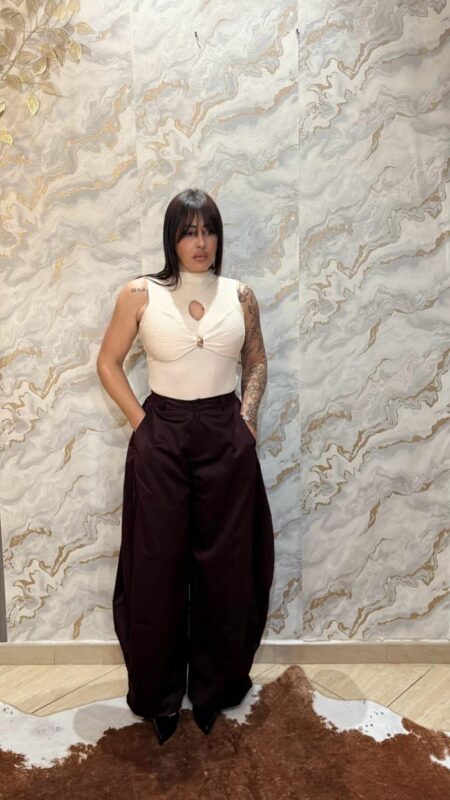 Pantalone Mira Bordeaux