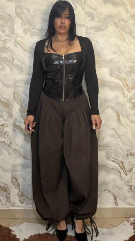 Pantalone Nour Marrone