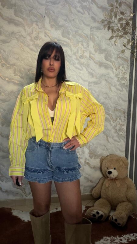 Camicia Flocon Gialla