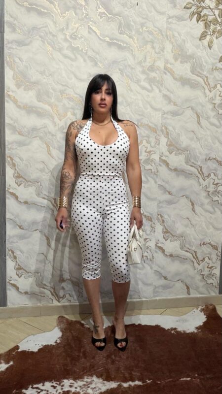 Jumpsuit Pois Bianca