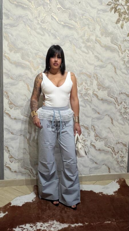 Pantalone Chic Celeste