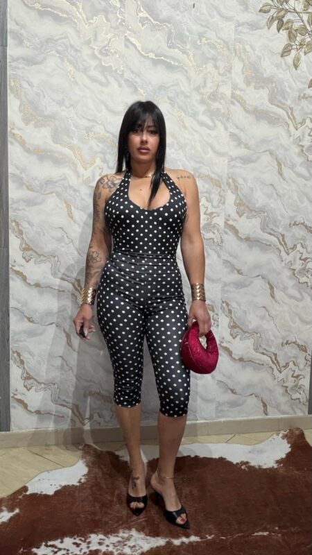 Jumpsuite Pois Nera