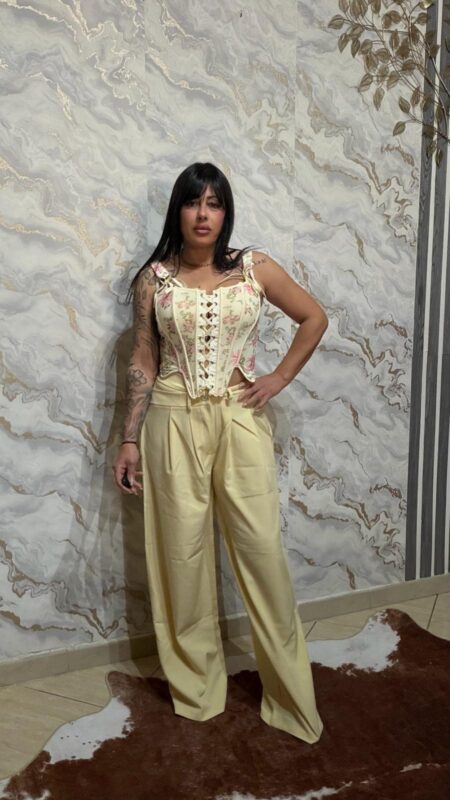 Pantalone Woman Giallo
