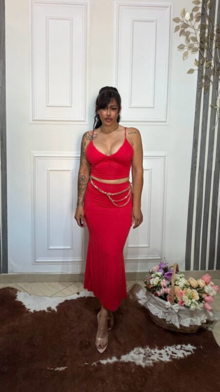 Coordinato Mon Amour Rosso