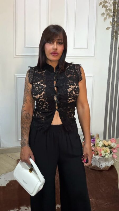 Top Tokio In Pizzo Nero