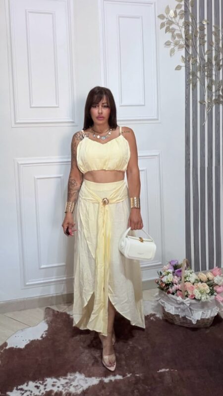 Coordinato Gitana Giallo