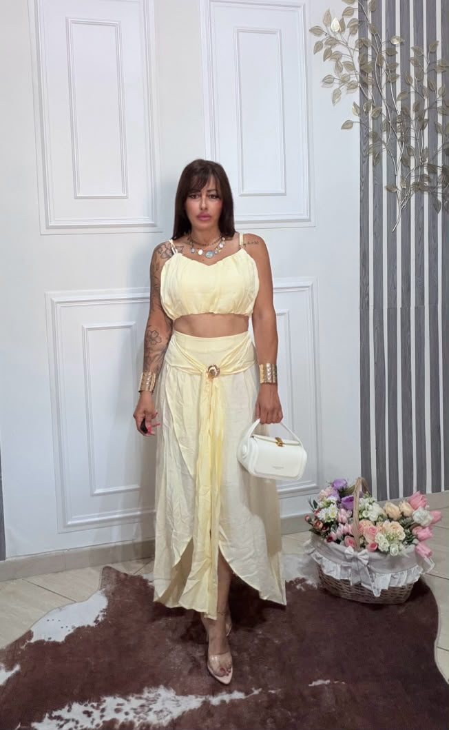 Coordinato Gitana Giallo