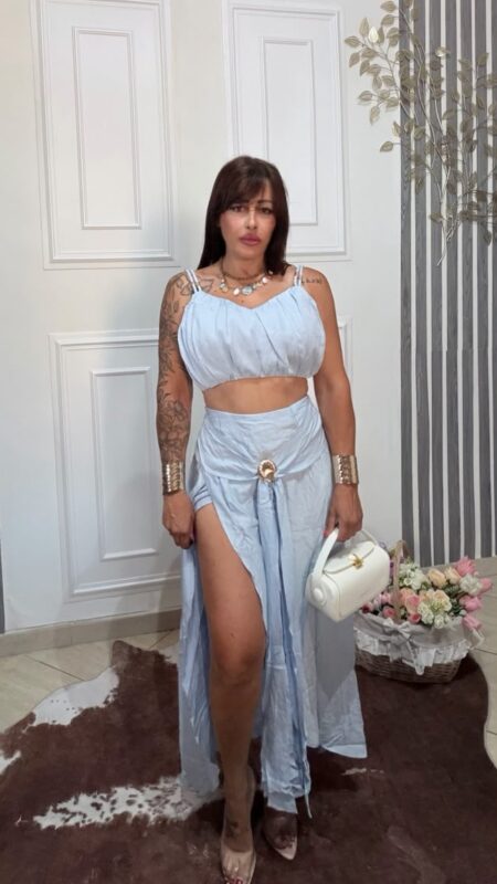 Coordinato Gitana Azzurro