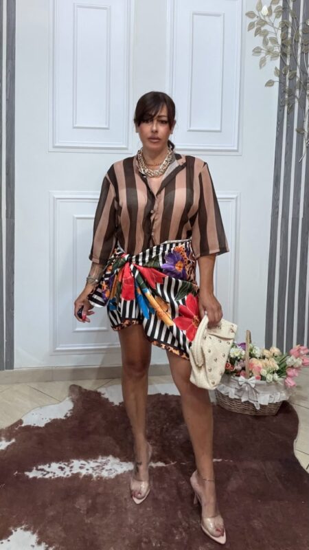 Coordinato Safari Chic Marrone