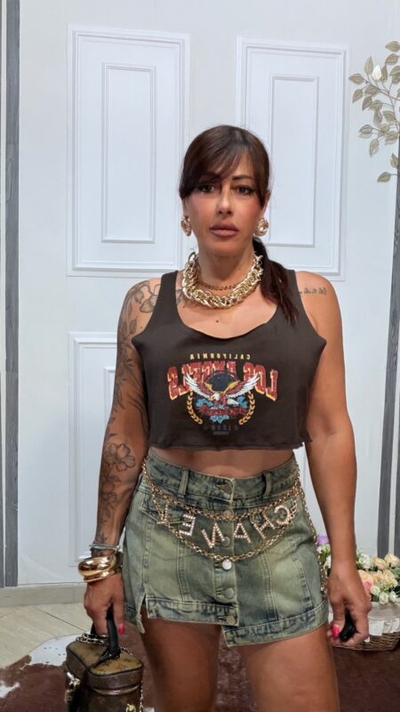 Canotta Wild Spirit Crop Marrone