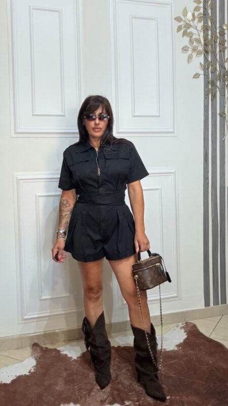 Tuta Savana Chic Nera