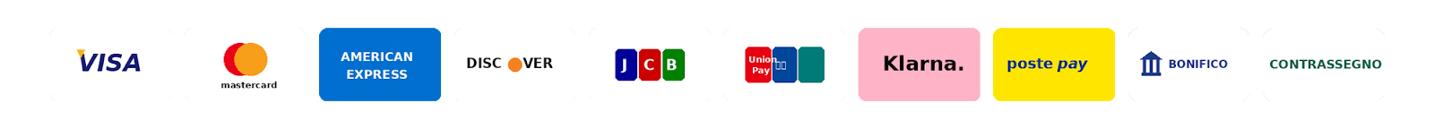 Metodi di pagamento