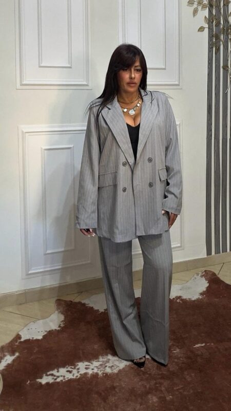 Tailleur Office Grigio