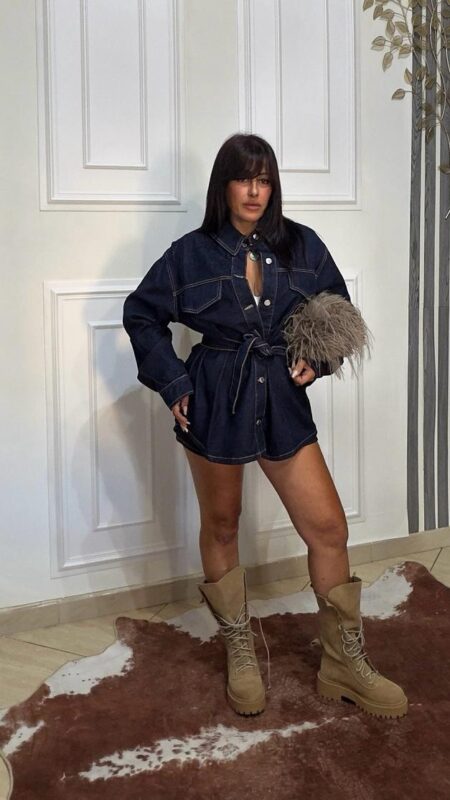 Shacket In Denim
