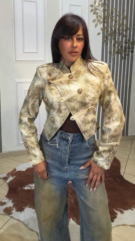 Giacca Napoleon Beige Mood Zara