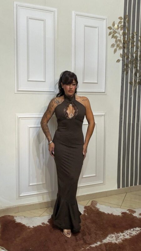 Abito Anita Marrone