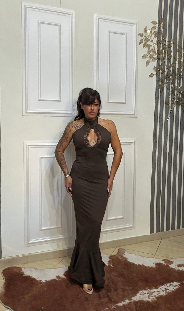 Abito Anita Marrone