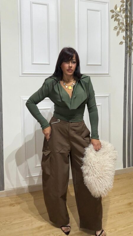 Maglia Sofì Verde Militare